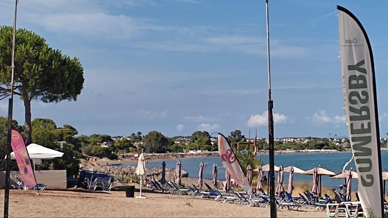Ferienwohnung Beautiful Choice - Near Athens Airport - 50M From The Sea - Iq+ Artemida  Exterior foto
