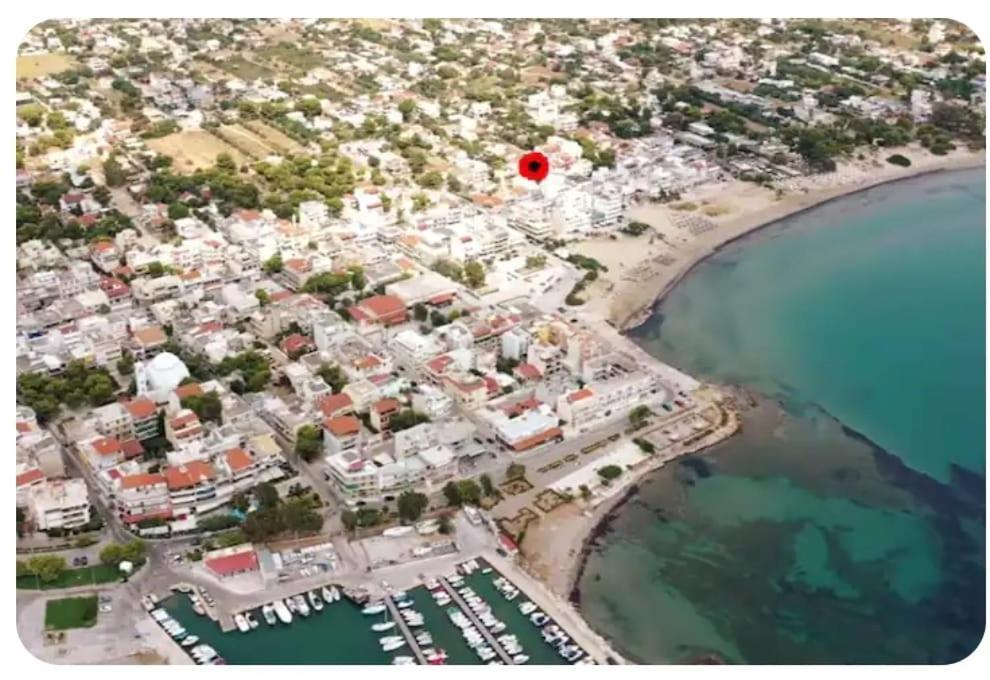 Ferienwohnung Beautiful Choice - Near Athens Airport - 50M From The Sea - Iq+ Artemida  Exterior foto